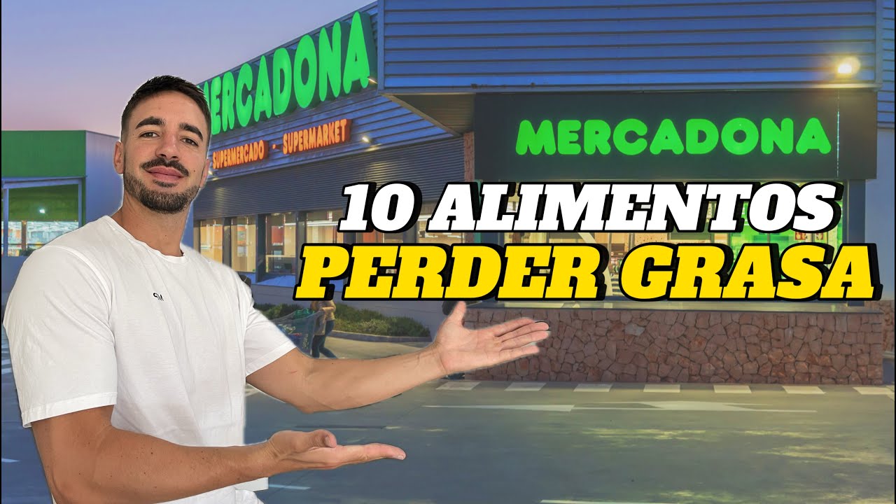 Los 10 ALIMENTOS más SACIANTES para PERDER GRASA