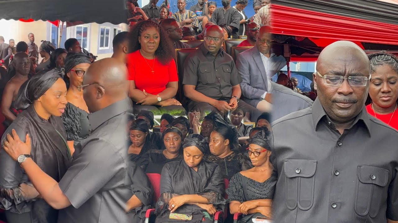 Dr. Bawumia Consoles Sarah Adwoa Sarfo following the Death of her father apostle Sarfo Kantanka