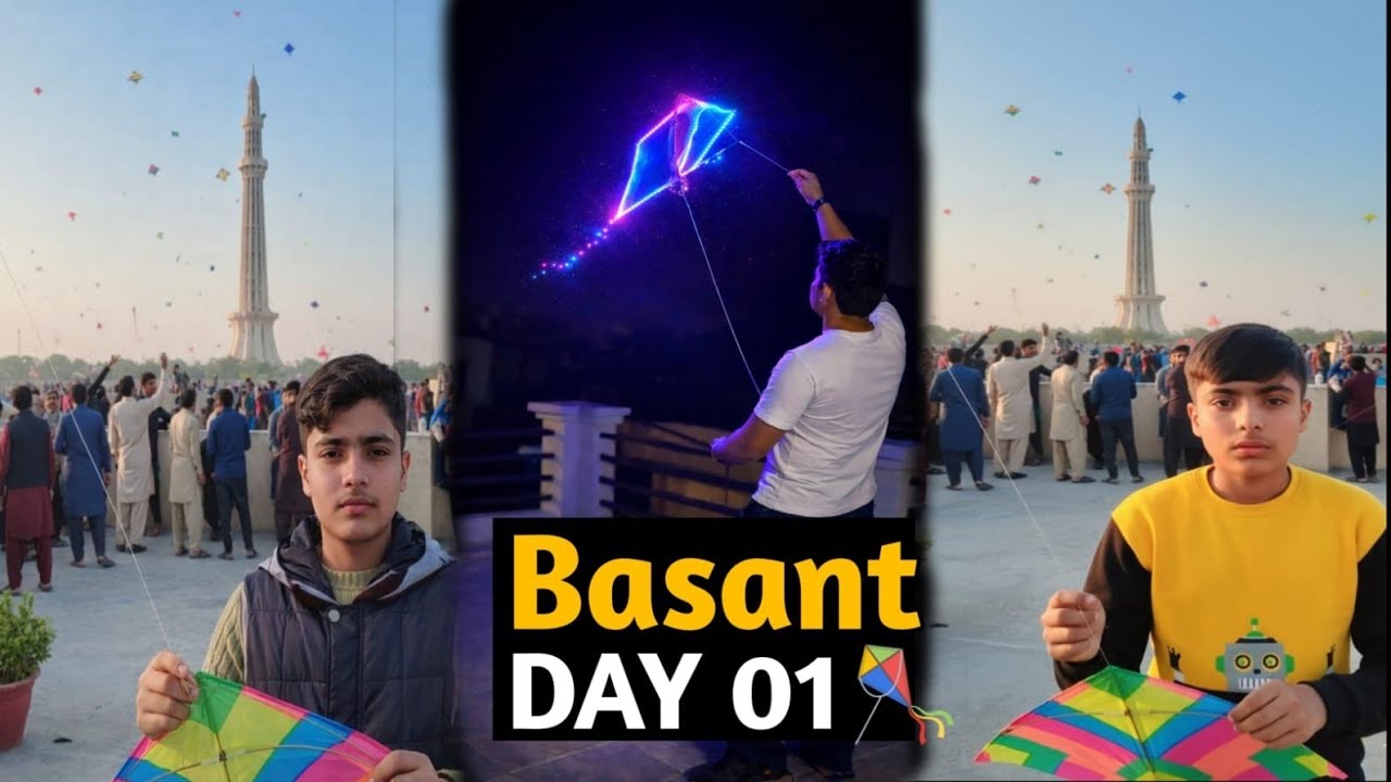 Basant day first aj bohut mza aya 