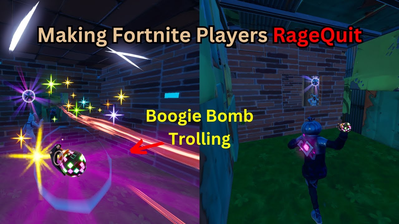 Fortnite Boogie Bomb Troll Compilation #2