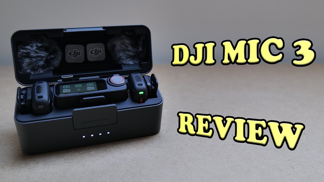 DJI Mic 3 Review - *ALMOST* Perfect....