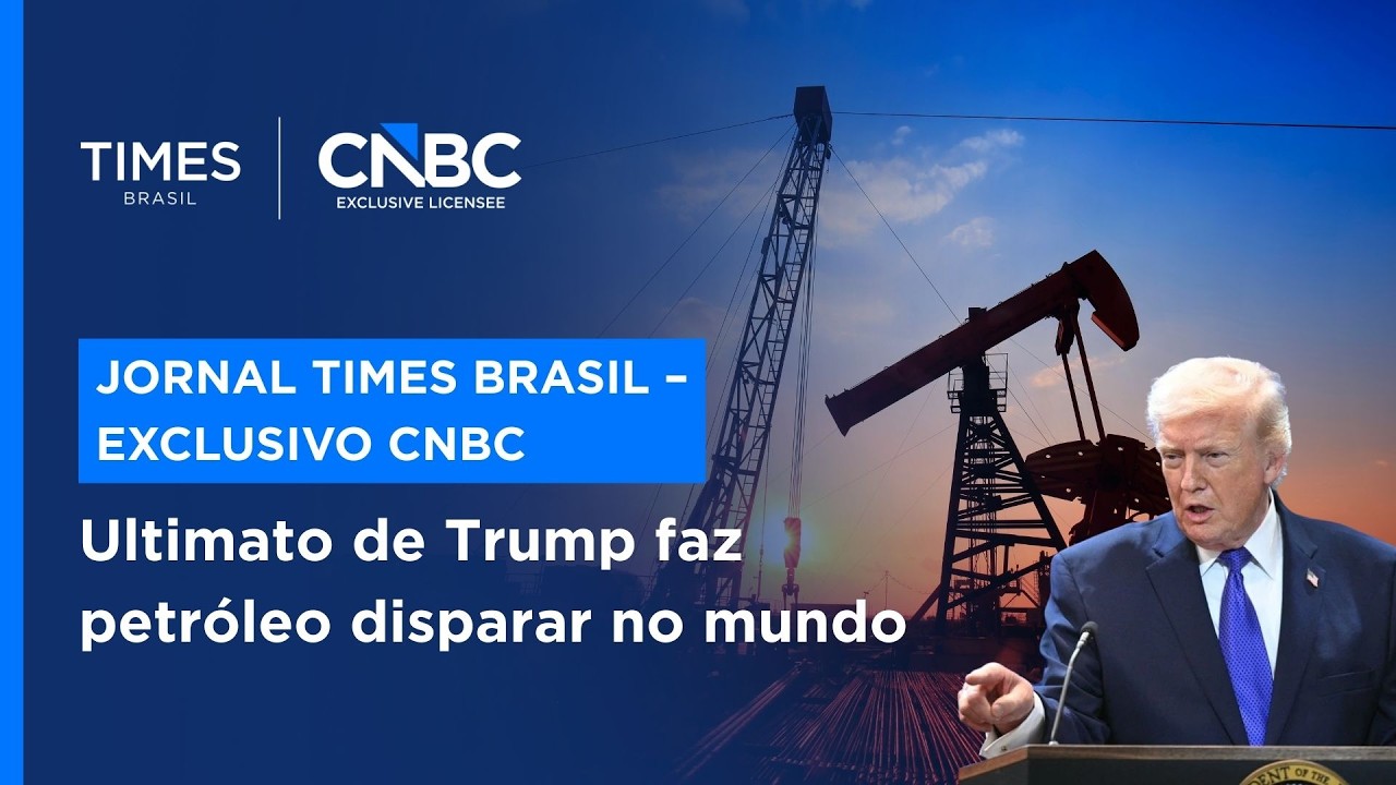 Petr&oacute;leo dispara e Brent atinge US$ 92,69 ap&oacute;s Donald Trump exigir rendi&ccedil;&atilde;o incondicional do Ir&atilde;