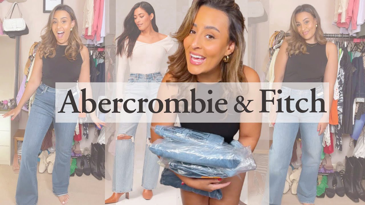 ABERCROMBIE & FITCH Jeans Try On | UK Size 12-14