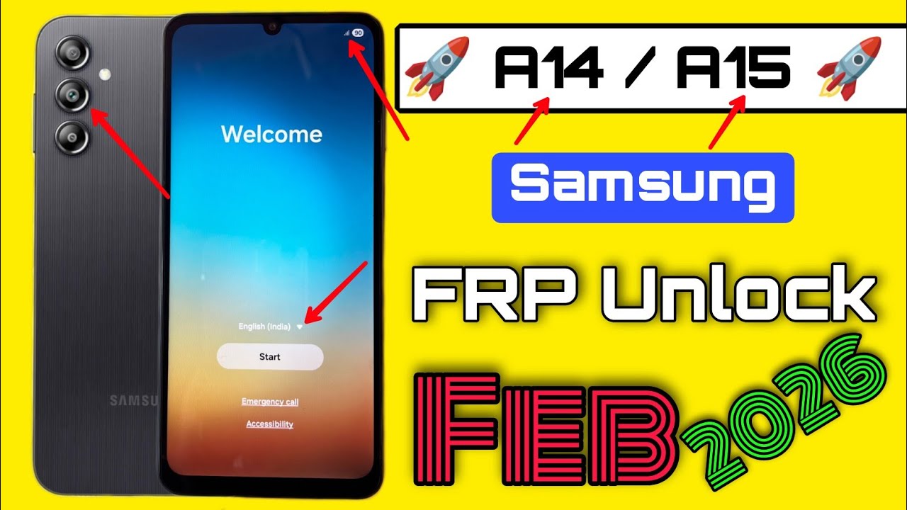 Samsung A14 / A15 FRP Bypass 2026 Android 14-15 New Security || Samsung Frp Bypass 2026