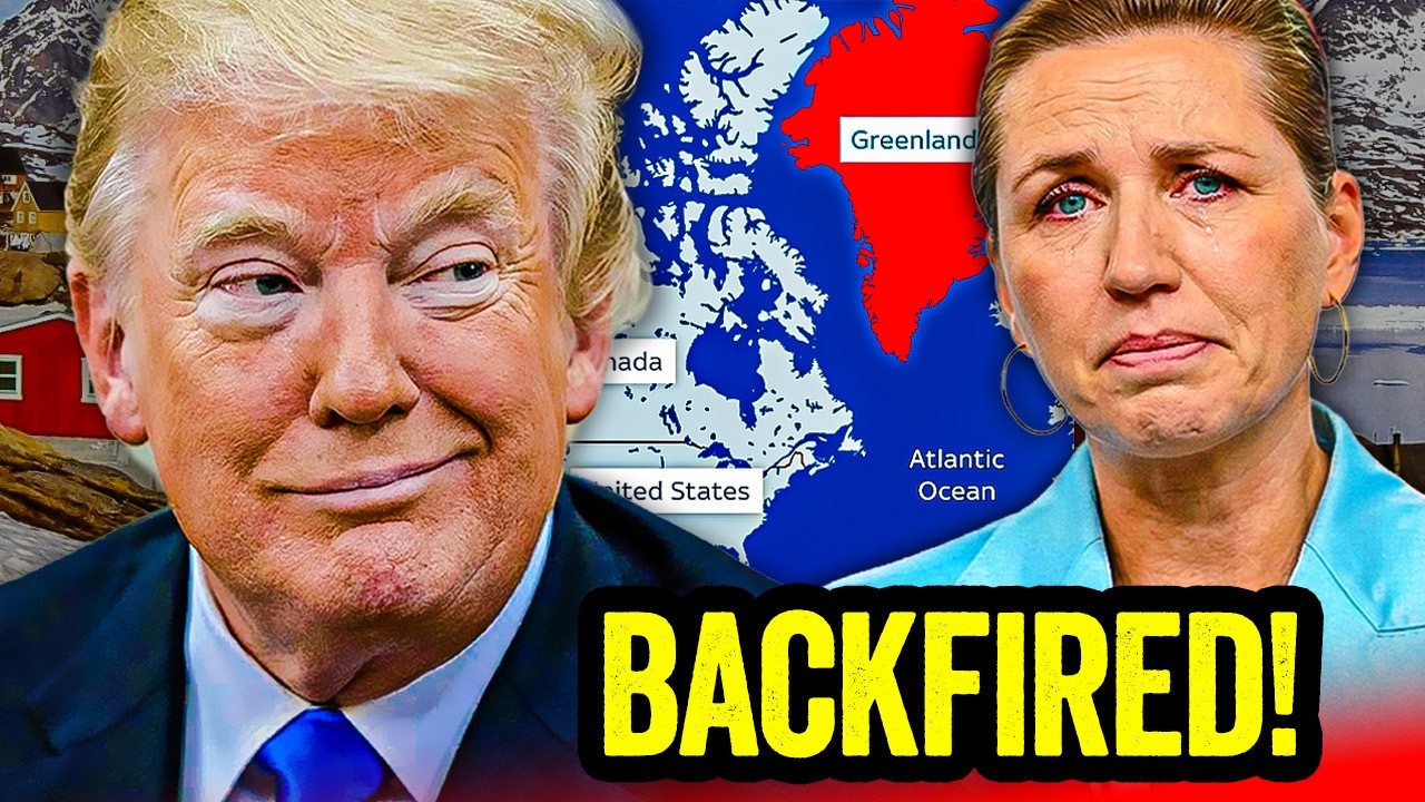 Danish Leader Tries to HUMILIATE Trump on Greenland, Then THIS HAPPENED &hellip;