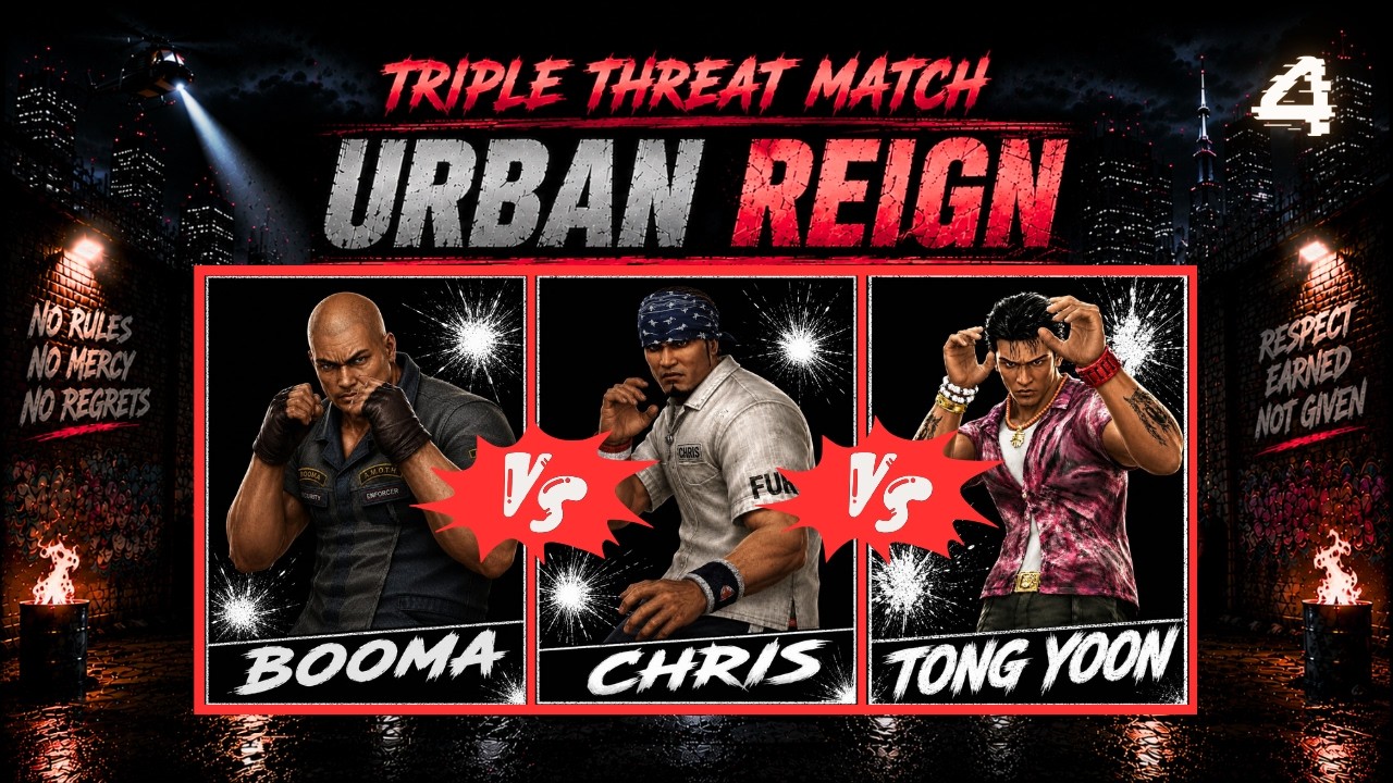 Urban Reign | Triple Threat (CPU vs CPU) Vol.04