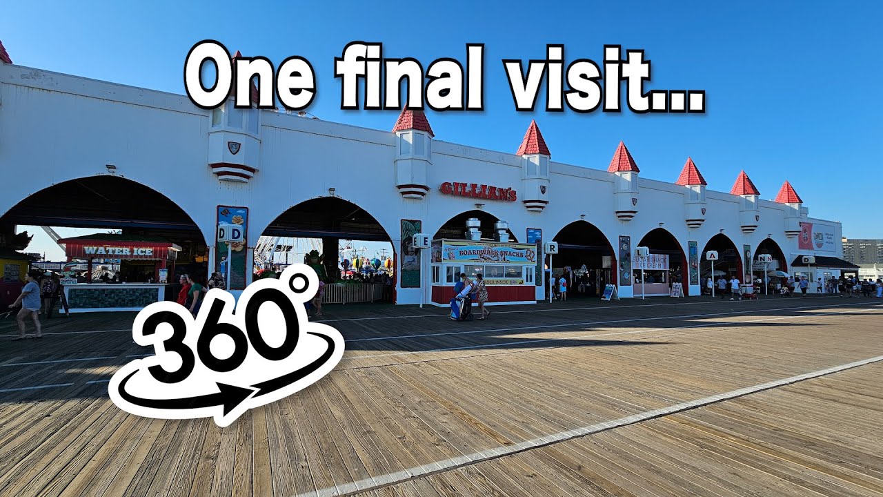 A VR visit to GILLIAN'S WONDERLAND PIER before it closes forever - 2024