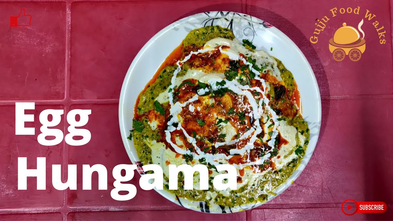 Egg Hungama | Egg Street Food Surat | Indian Street Food | Surat Famous Egg Dish 