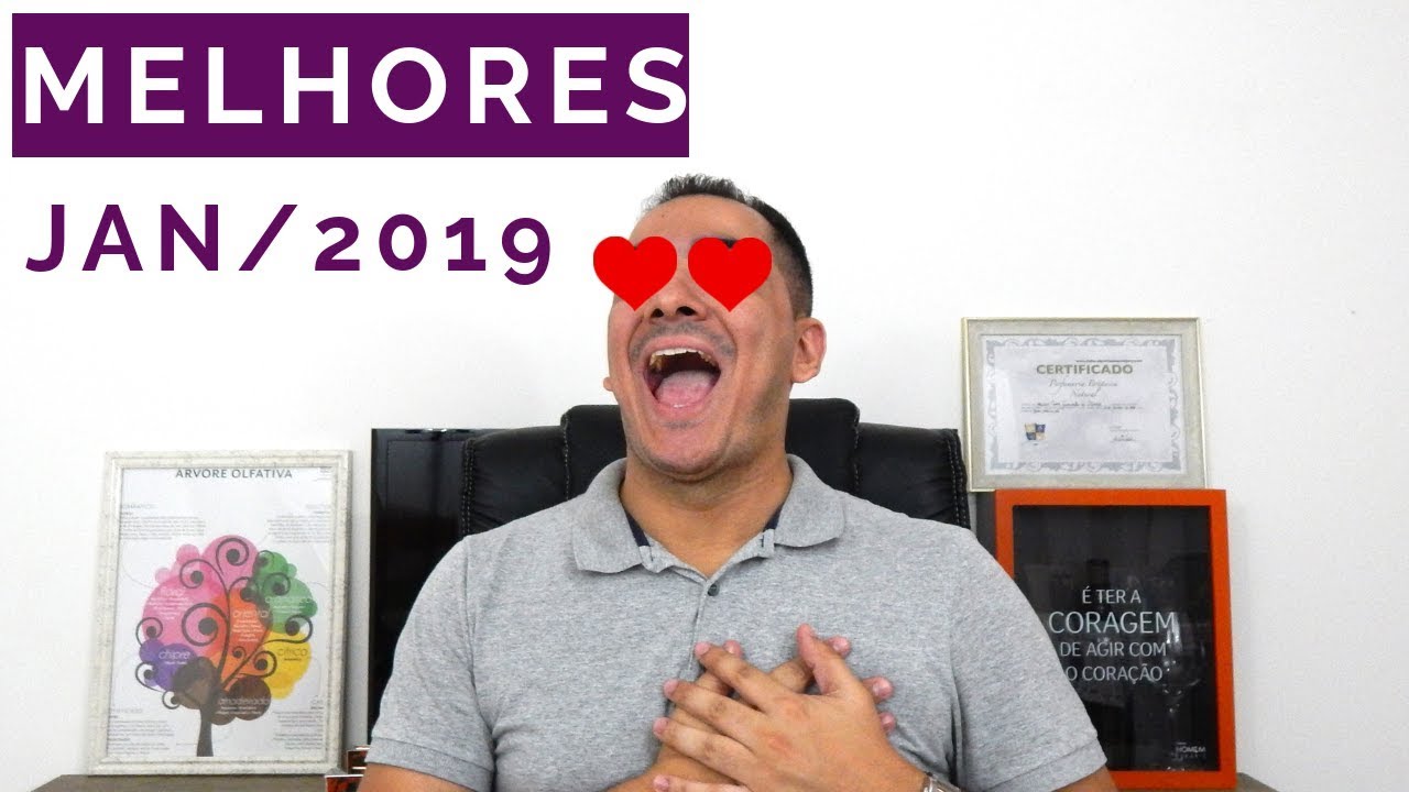 TOP 15 | MELHORES PERFUMES DO MÊS (Janeiro/2019)