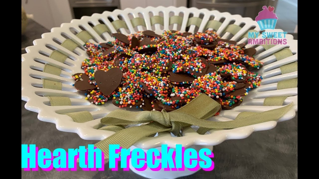 Heart Chocolate Freckles (Valentines) - mysweetambitions
