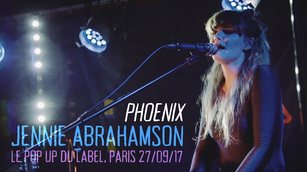Jennie Abrahamson - Phoenix, live at Le Pop up du Label