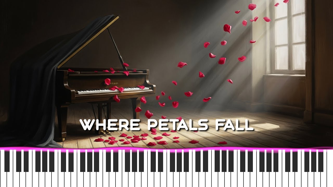 Where Petals Fall - MIDI Visualization