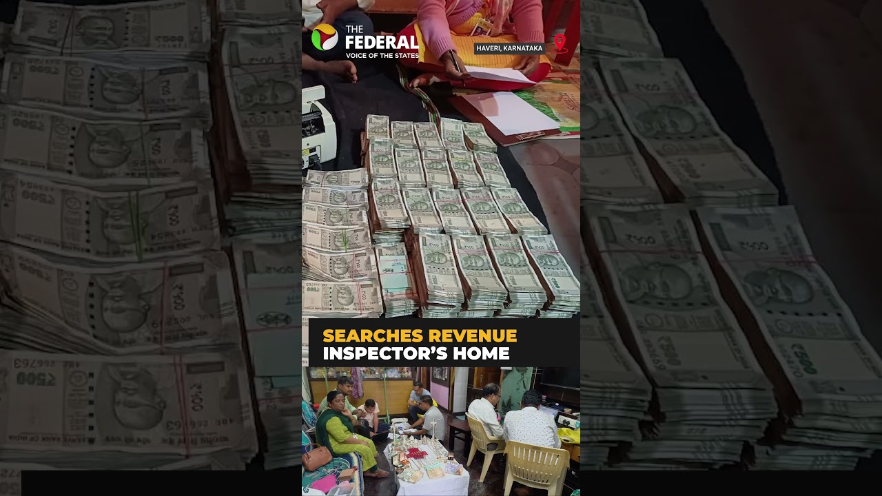 Lokayukta raid in Haveri: Over ₹1-crore assets seized from revenue inspector | #shorts