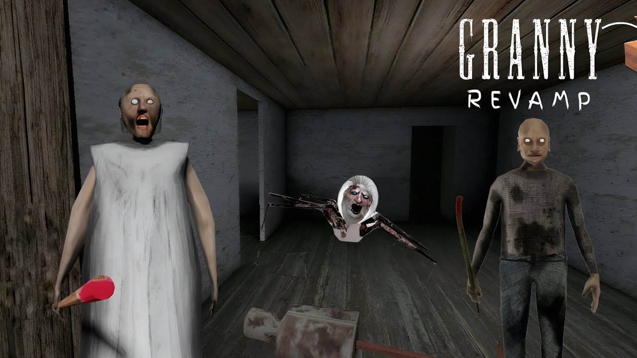 Granny Revamp 🏃‍♂️💥 | Run = FAIL!  #granny #funny #malayalam #horror #gameplay