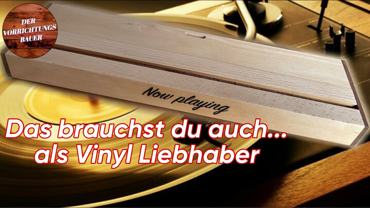 Restholz Projekt: LP Ständer für Schallplatten einfach selber bauen | Der Vorrichtungsbauer