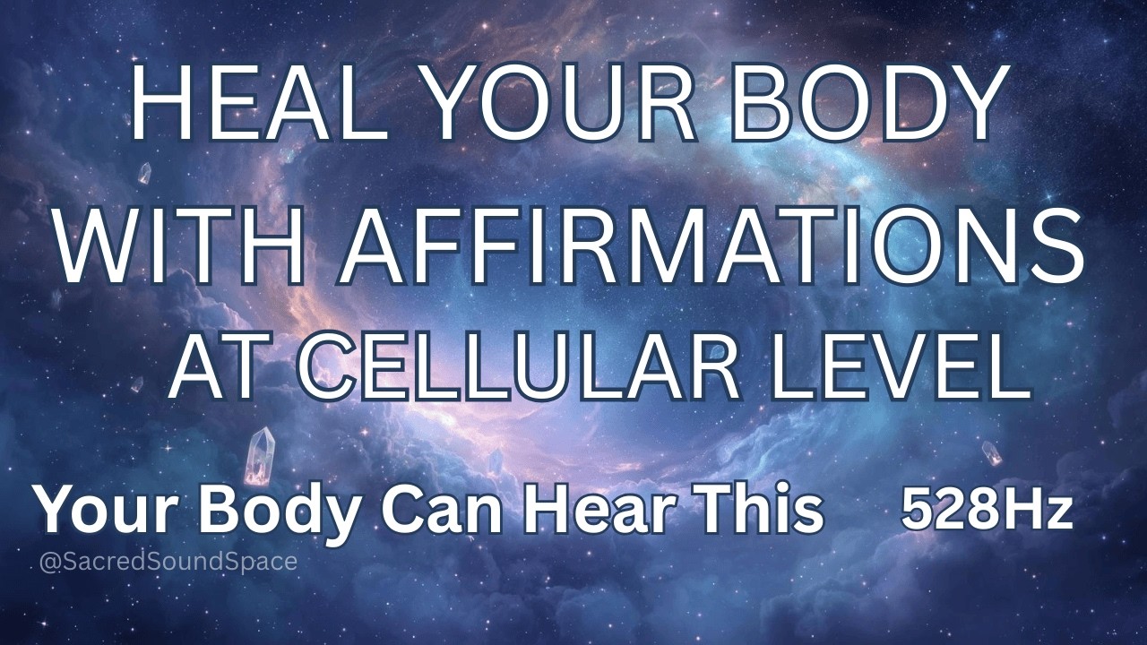 Gentle affirmations for Cellular Renewal  Calm Mind, Deep Relaxation ✨