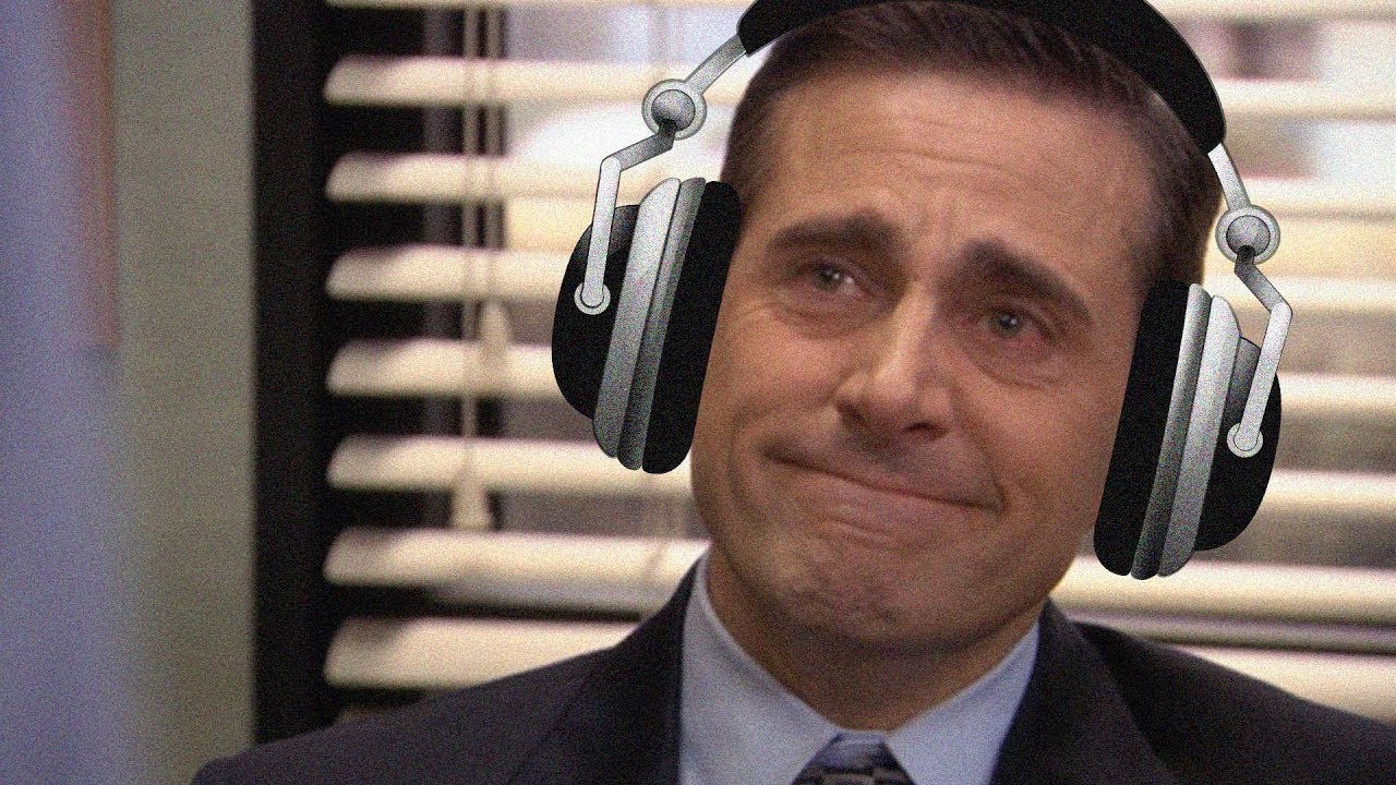 the office theme song but it's lofi & sad