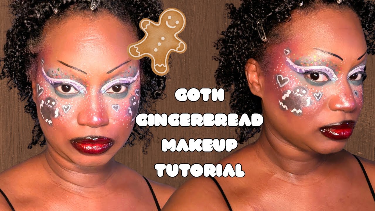 This Goth Gingerbread Makeup Trend is Insane