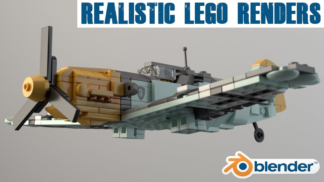 How To Realistically Render Lego Models in Blender