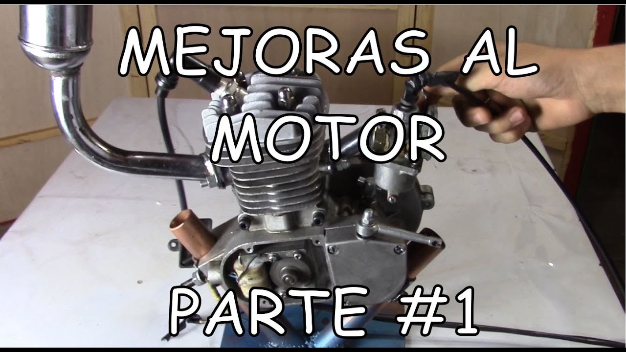 Parte #1 Tutorial de Mejoras al Motor De Bicimoto | Cigue&ntilde;al, Baleros y Tornilleria