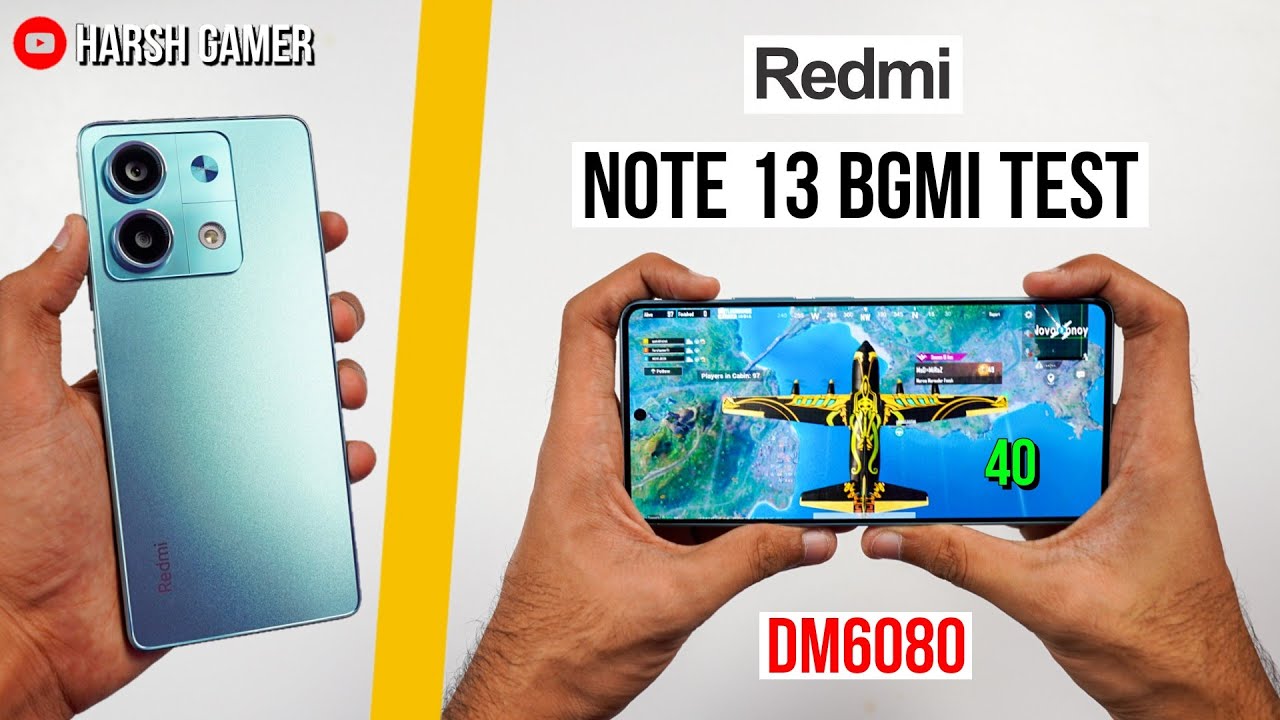 Redmi Note 13 5G Pubg Test, Heating and Battery Test | Disappointed 😔