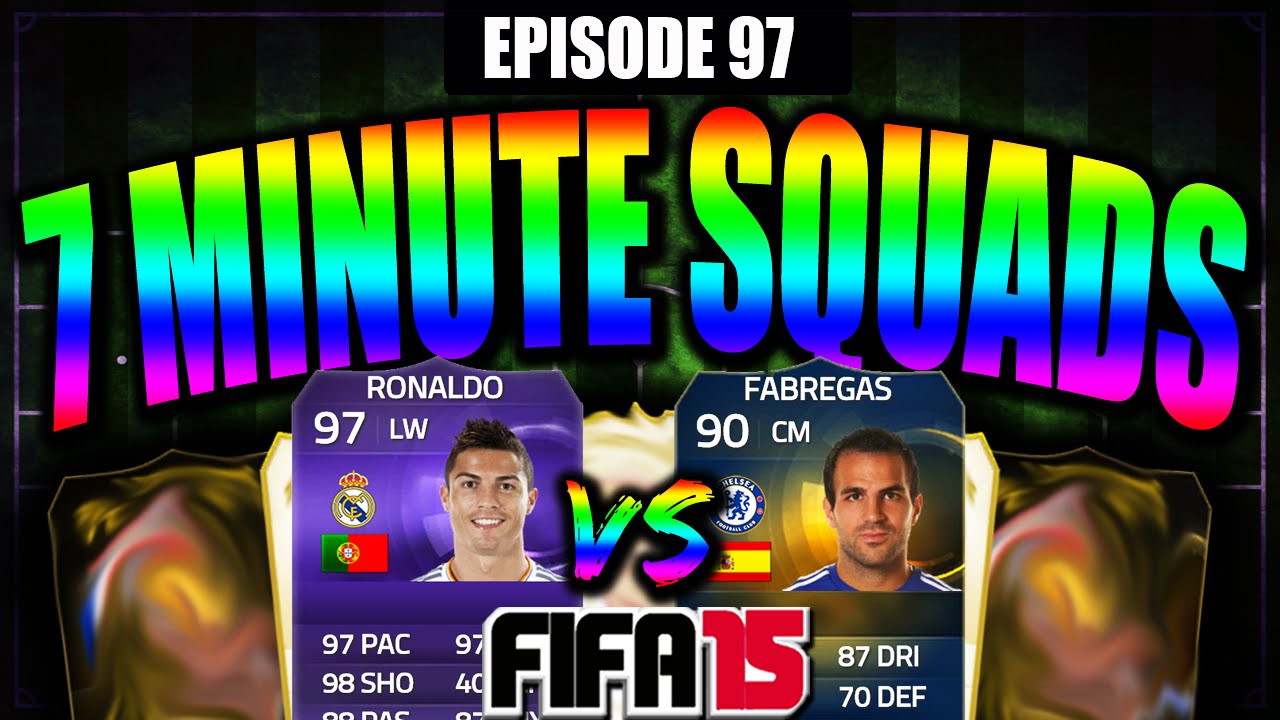 PURPLE RONALDO vs TOTS FABREGAS - 7 MINUTE SQUAD BUILDER!! #EP97 - FIFA 15 ULTIMATE TEAM
