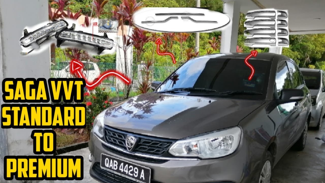 Cara Mudah Convert Saga VVT Standard Ke Premium Spec!