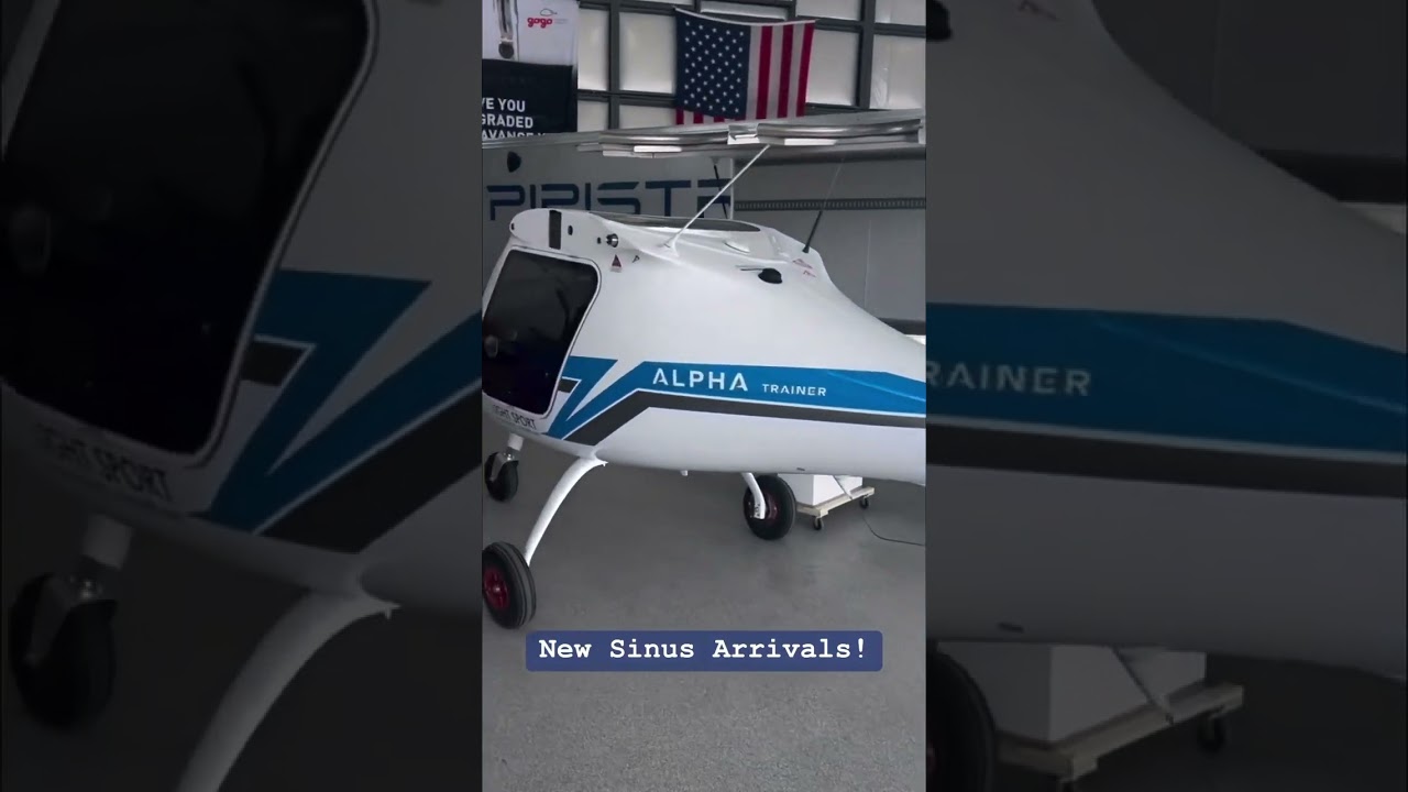 New @PipistrelAircraft Sinus Arrivals #pipistrel #motorglider #glider