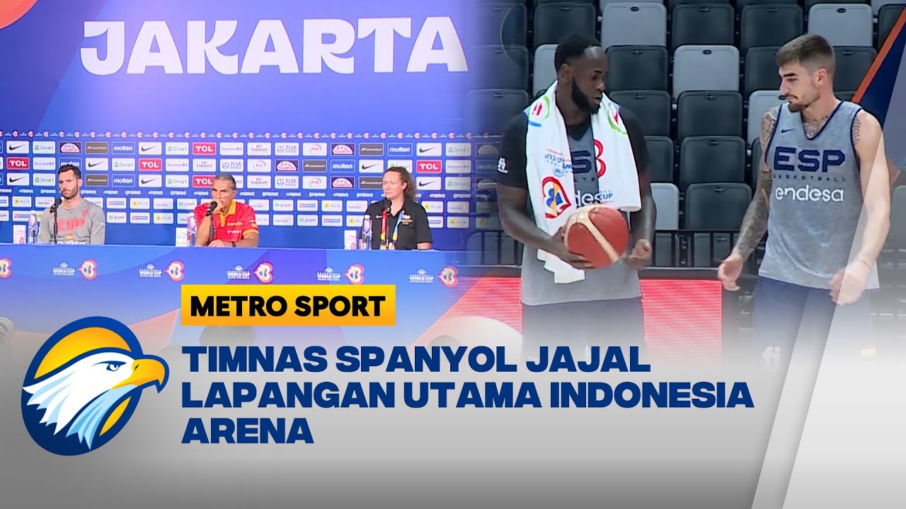 Timnas Spanyol & Brazil Gelar Latihan Di Indonesia Arena
