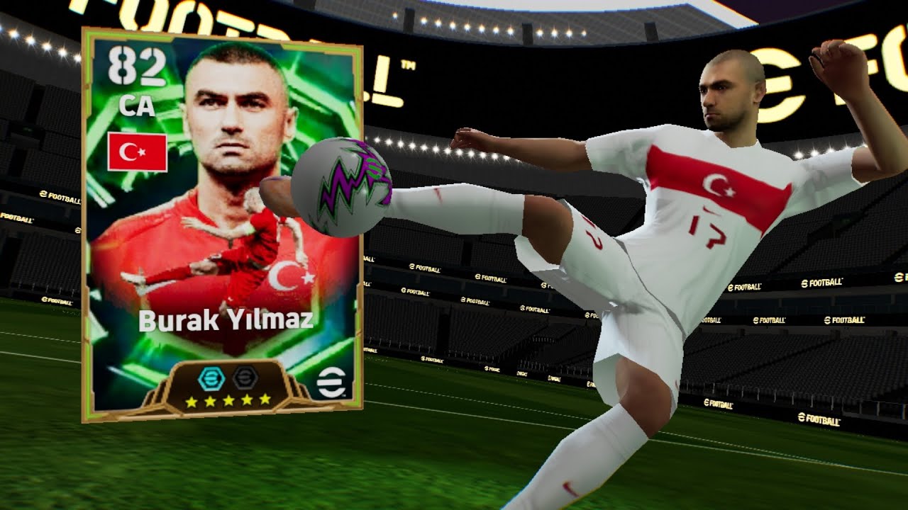 Como Treinar o Burak Yilmaz no Efootball2026 (ficha focada em Blitz Culler) 