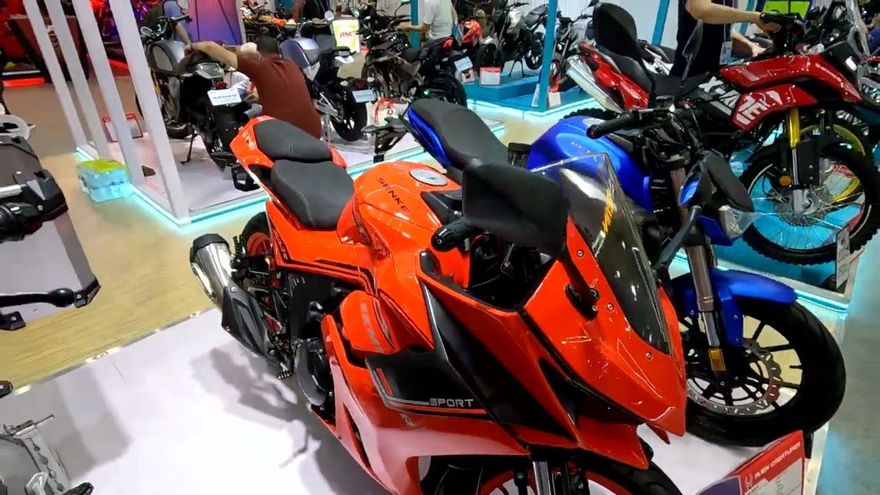 Мотоциклы SENKE Выставка CFAIR Часть 98