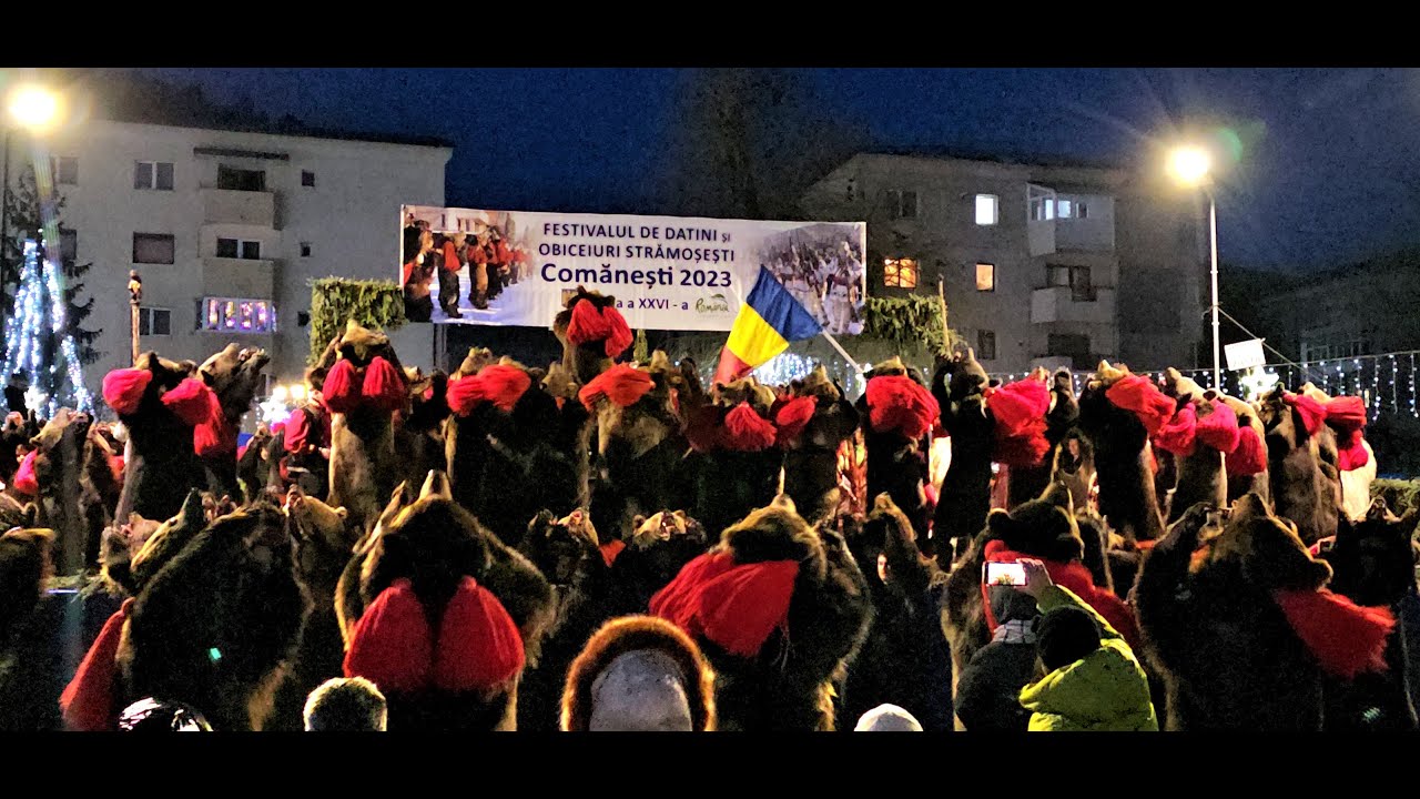 Ursul Din Zavoi - Festivalul De Datini Și Obiceiuri Strămoșești Comanesti