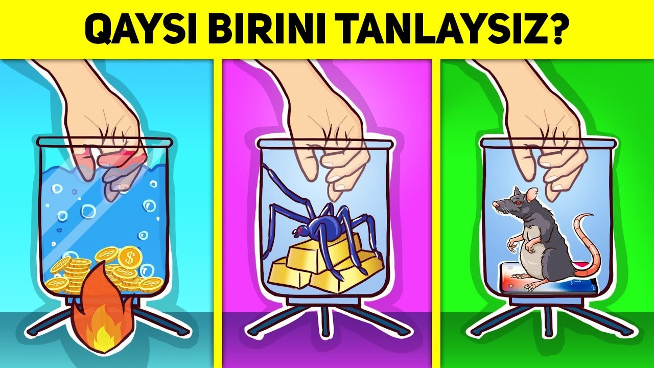 QAYSI BIRINI TANLAYSIZ? YANGI MANTIQIY SAVOLLAR TO'PLAMI NECHTASIGA JAVOB BERA OLASIZ?