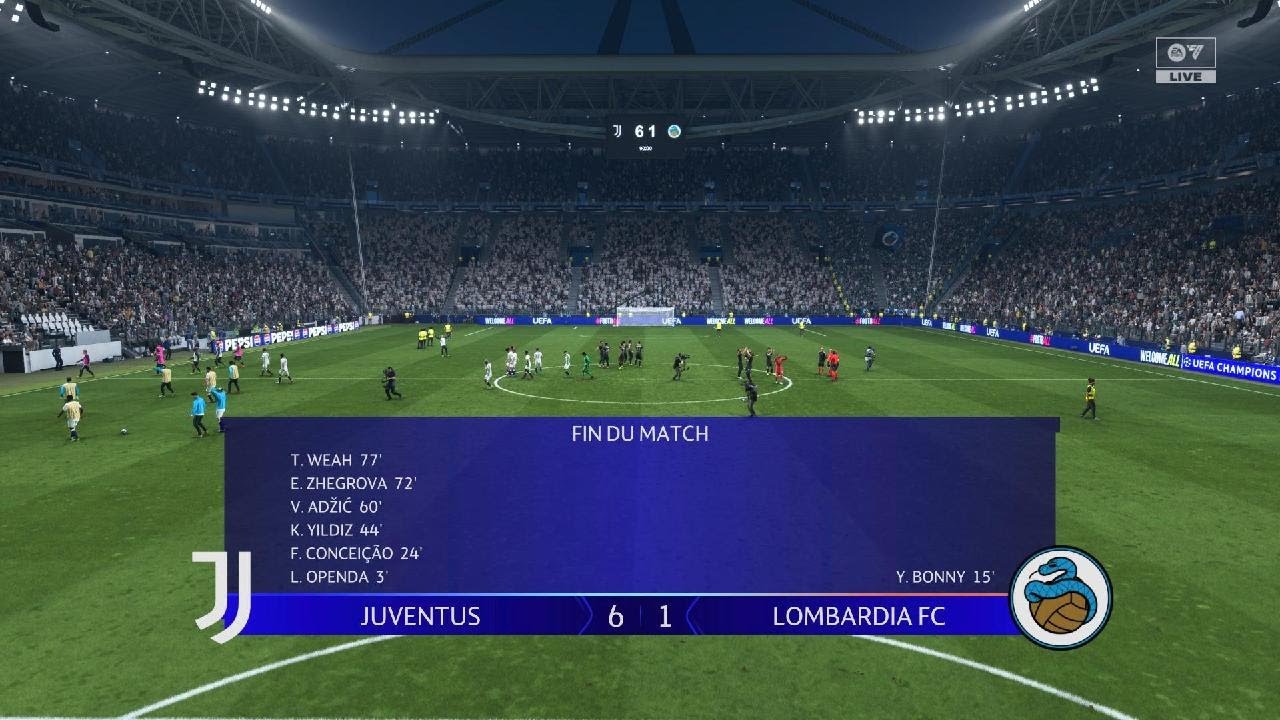 FC26 / UCL / JUVENTUS VS INTER