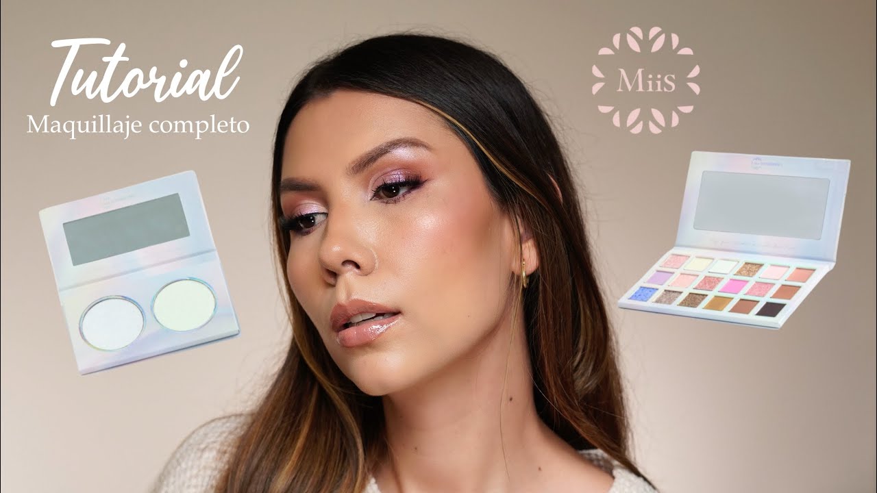 TUTORIAL DE MAQUILLAJE CON MI COLECCIÓN JUNTO A MIIS COSMETICS - Luna y Aurora