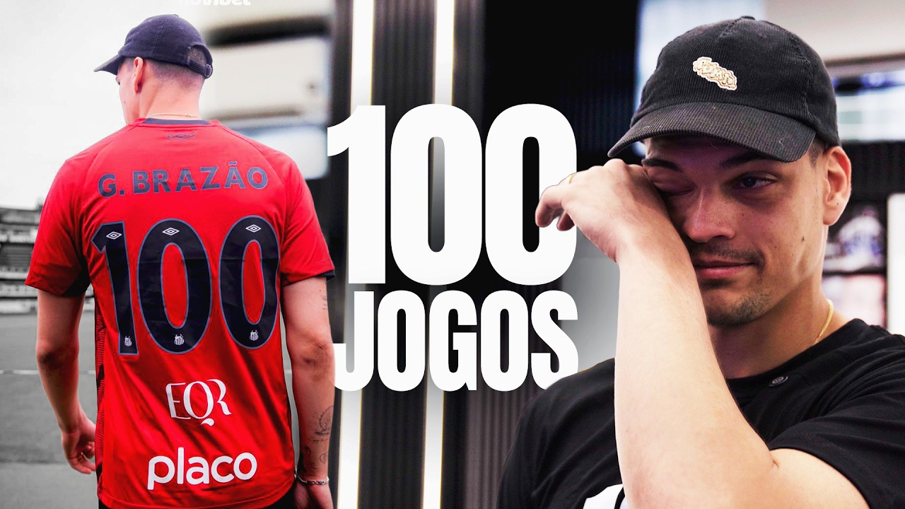 EMOCIONANTE! BRAZÃO RECEBE HOMENAGEM PELOS 100 JOGOS PELO SANTOS FC