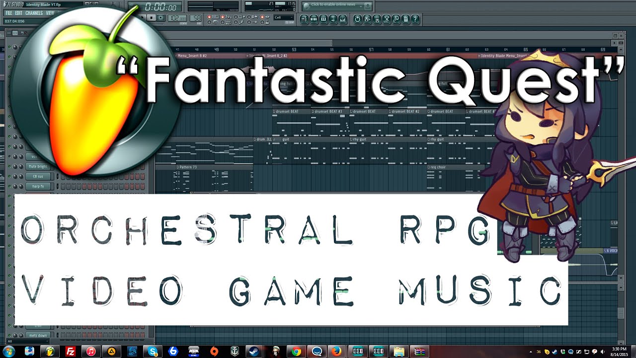 Fantastic Quest [Orchestral RPG Video Game Music] [FL Studio]