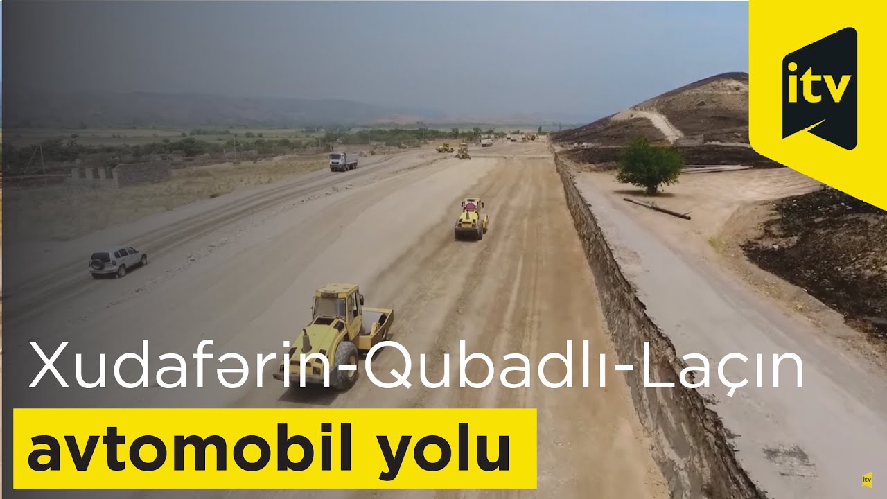 Uzunluğu 66 kilometr olan Xudafərin-Qubadlı-Laçın avtomobil yolu yekunlaşmaq üzrədir