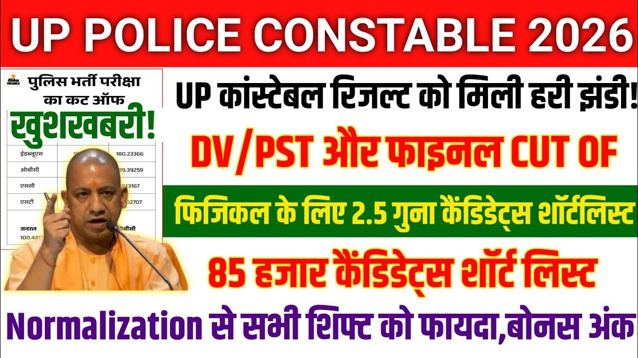 UP POLICE 32679🤩RESULT DATE UPDATE AND UR-245 OBC-240 EXPECTED CUT OFF NOTIFICATIONS OUT😳