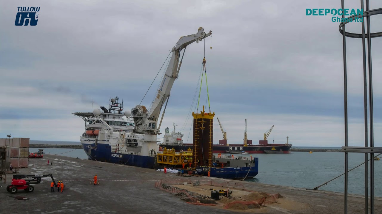 DeepOcean Ghana Ltd, GEM installation, TEN field, Ghana, West Africa for Tullow Oil Plc