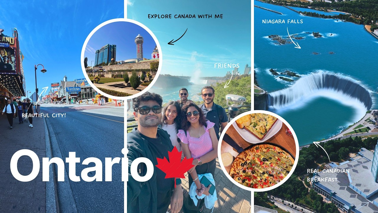 Niagara Falls Trip Part 2 🌊 | Indian Students ka Weekend Adventure in Canada
