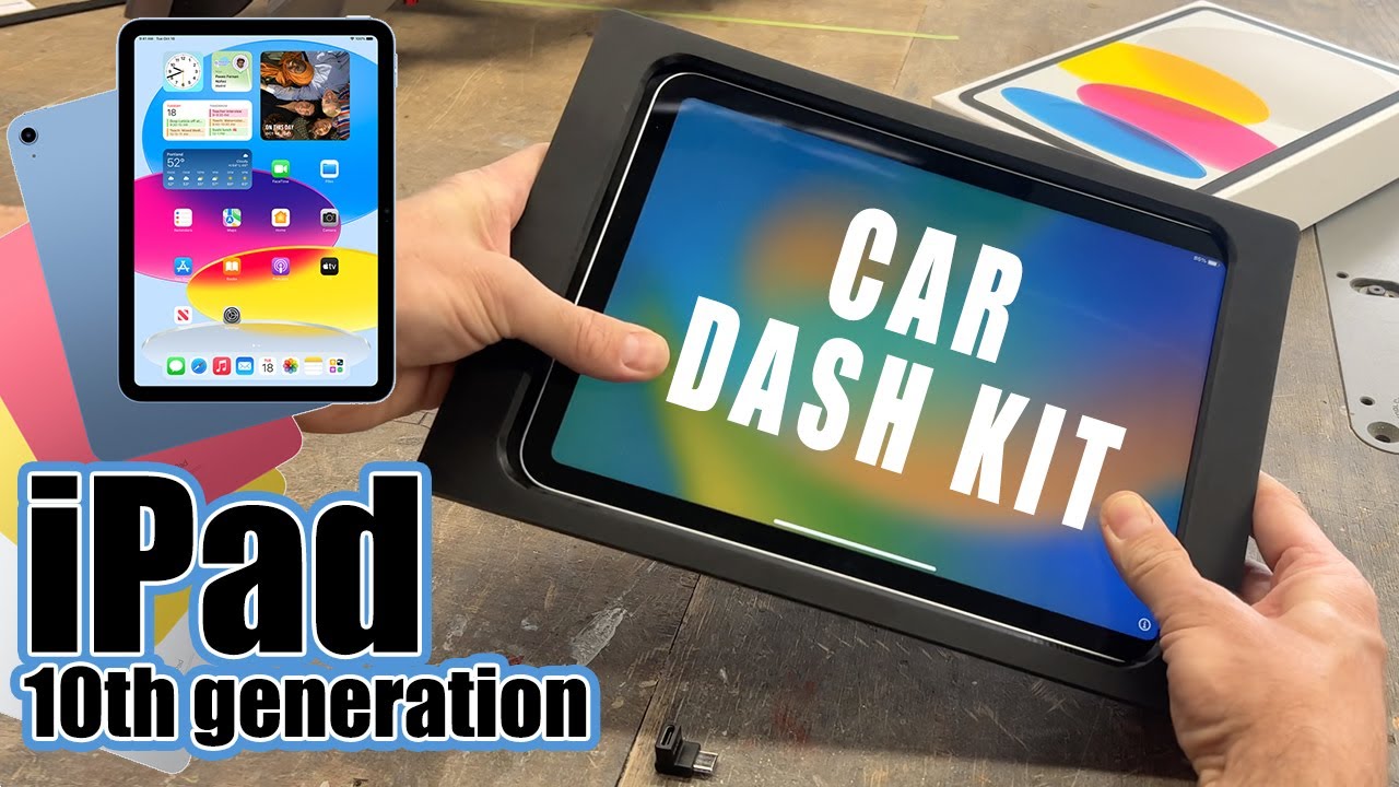 НОВЫЙ КОМПЛЕКТ ДЛЯ ПРИБОРНОЙ ПАНЕЛИ iPad 10 — автомобильное крепление для iPad и автомагнитолы