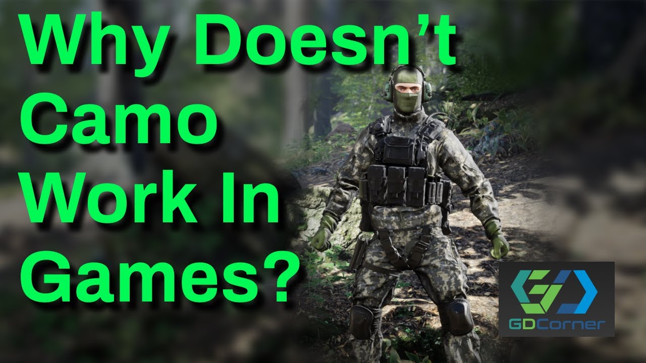 Why Doesn't Camouflage Work in Games? - Ask A Game Dev