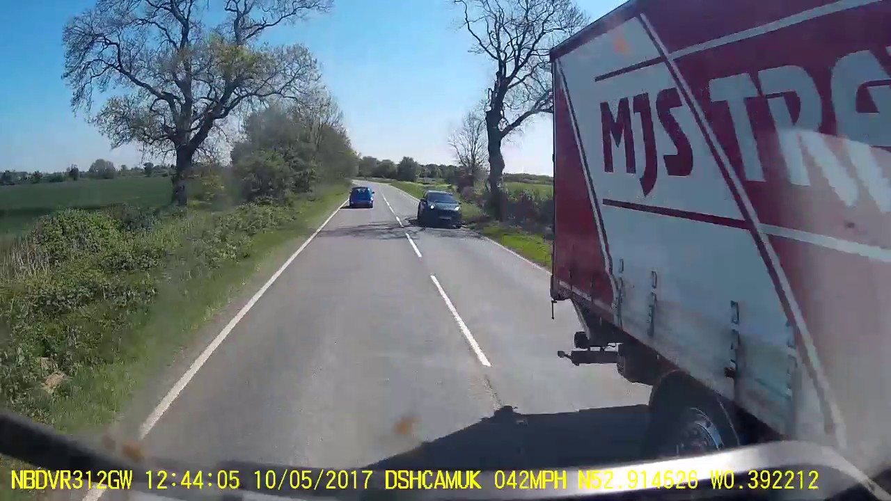 DashCam UK April and May bad overtakes, old cars, and accidents