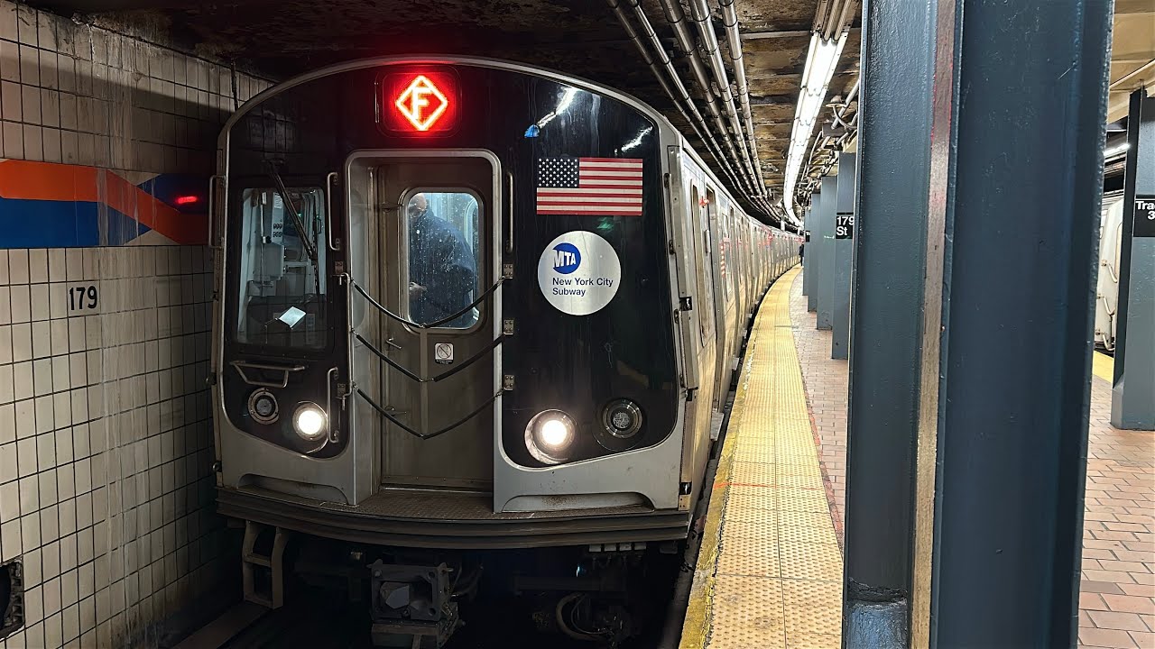 IND Subway: R179 (F) Express Train Ride from Jamaica-179th Street to Coney Island via 53rd Street