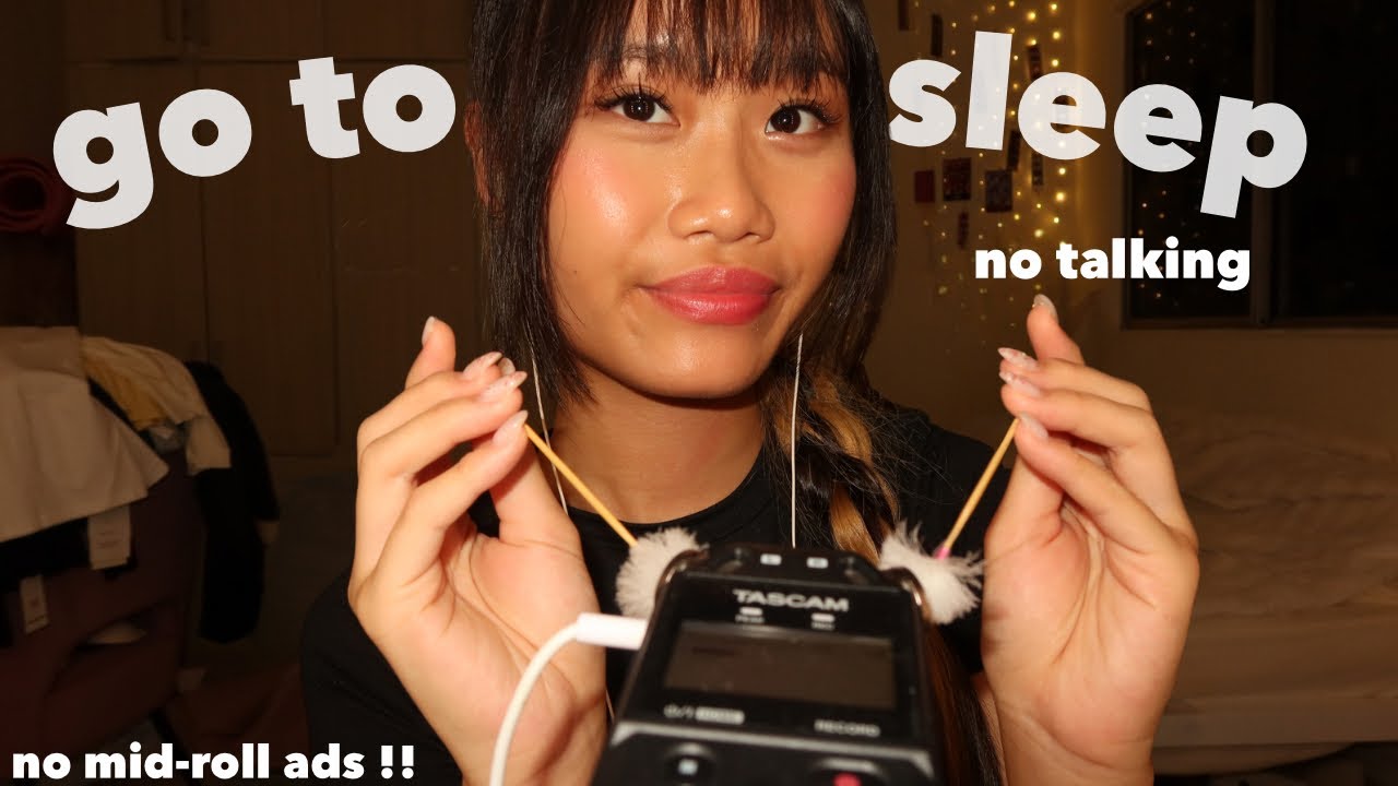 ASMR directly on the tascam for sleep 🙂&zwj;↕️ྀི˚.༘⋆ (no mid-roll ads, no talking) 