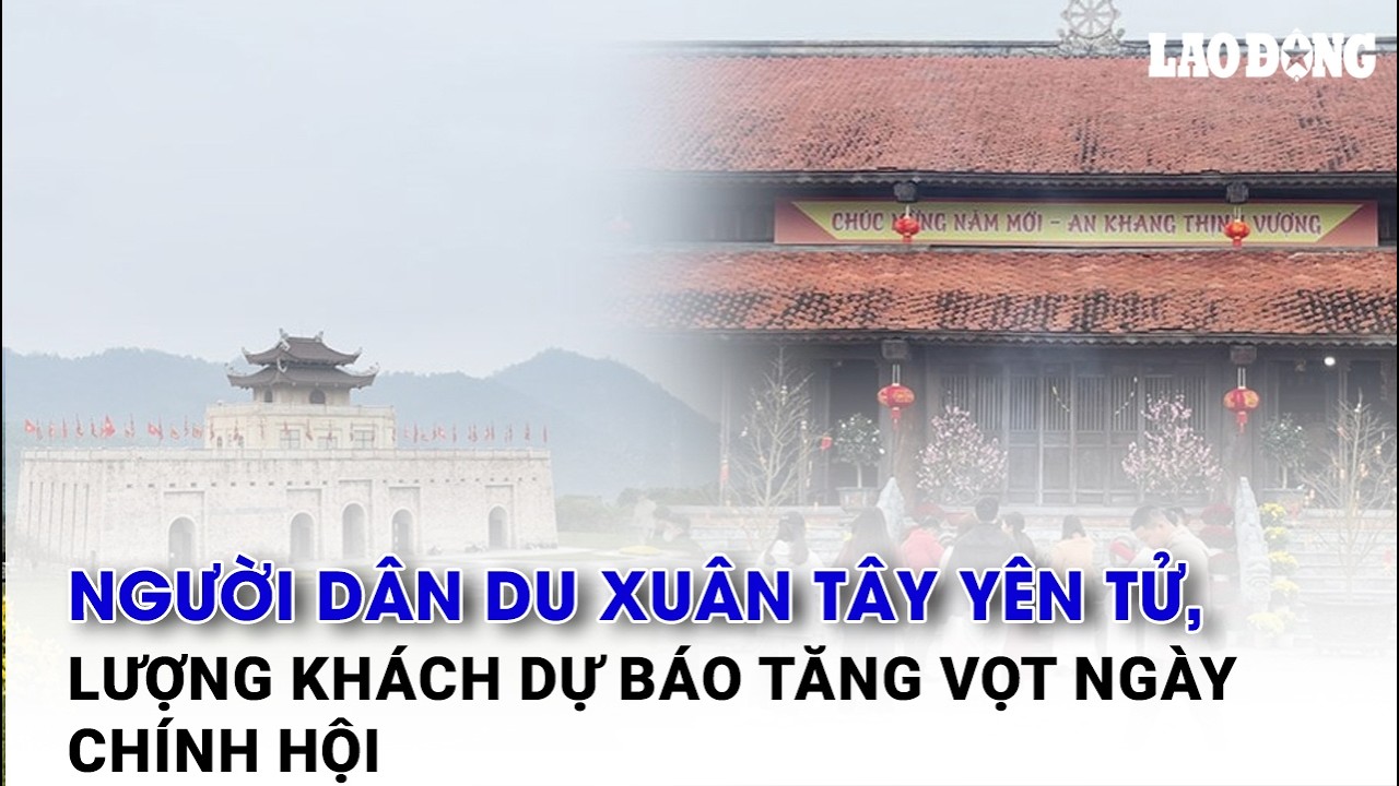 Người dân du xuân Tây Yên Tử, lượng khách dự báo tăng vọt ngày chính hội | Báo Lao Động