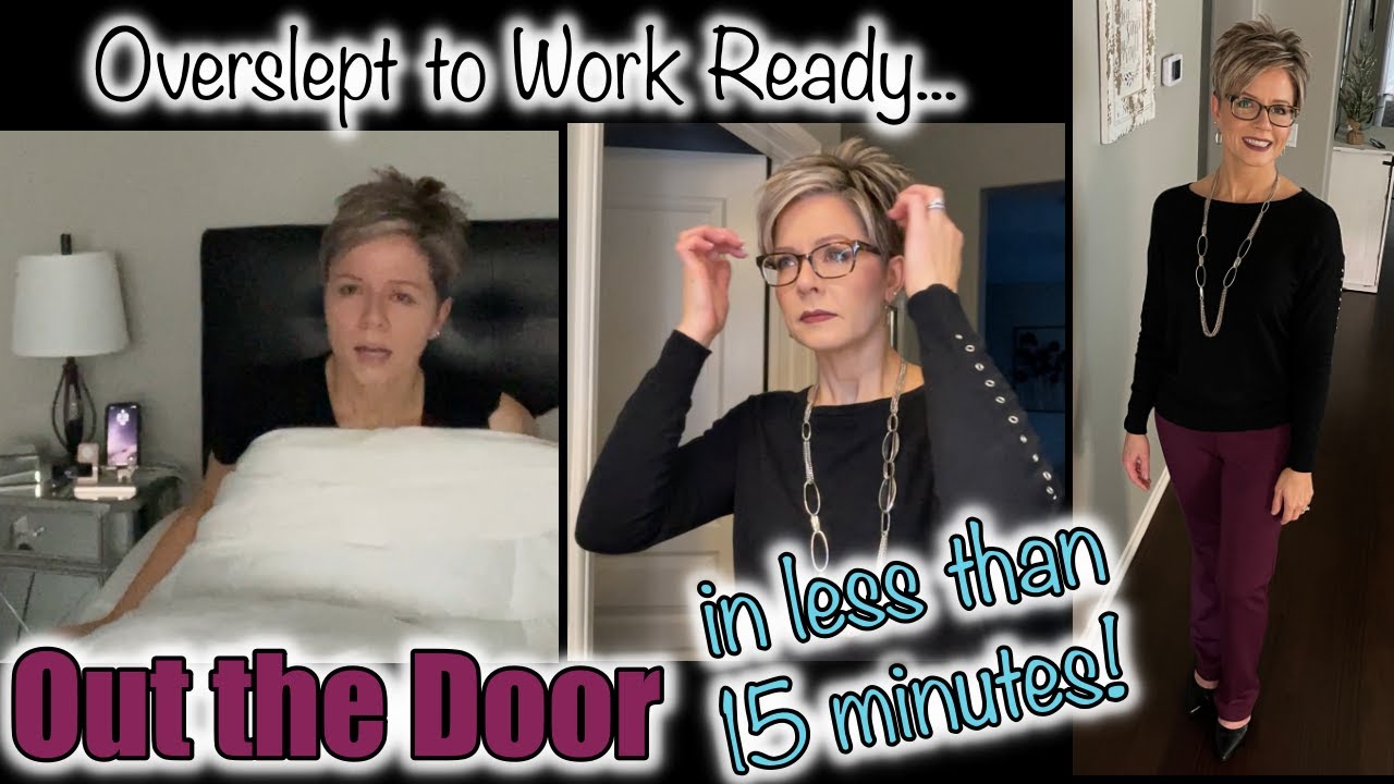 Out the Door in Less Than 15 Minutes! [Hair, Makeup & Outfit]