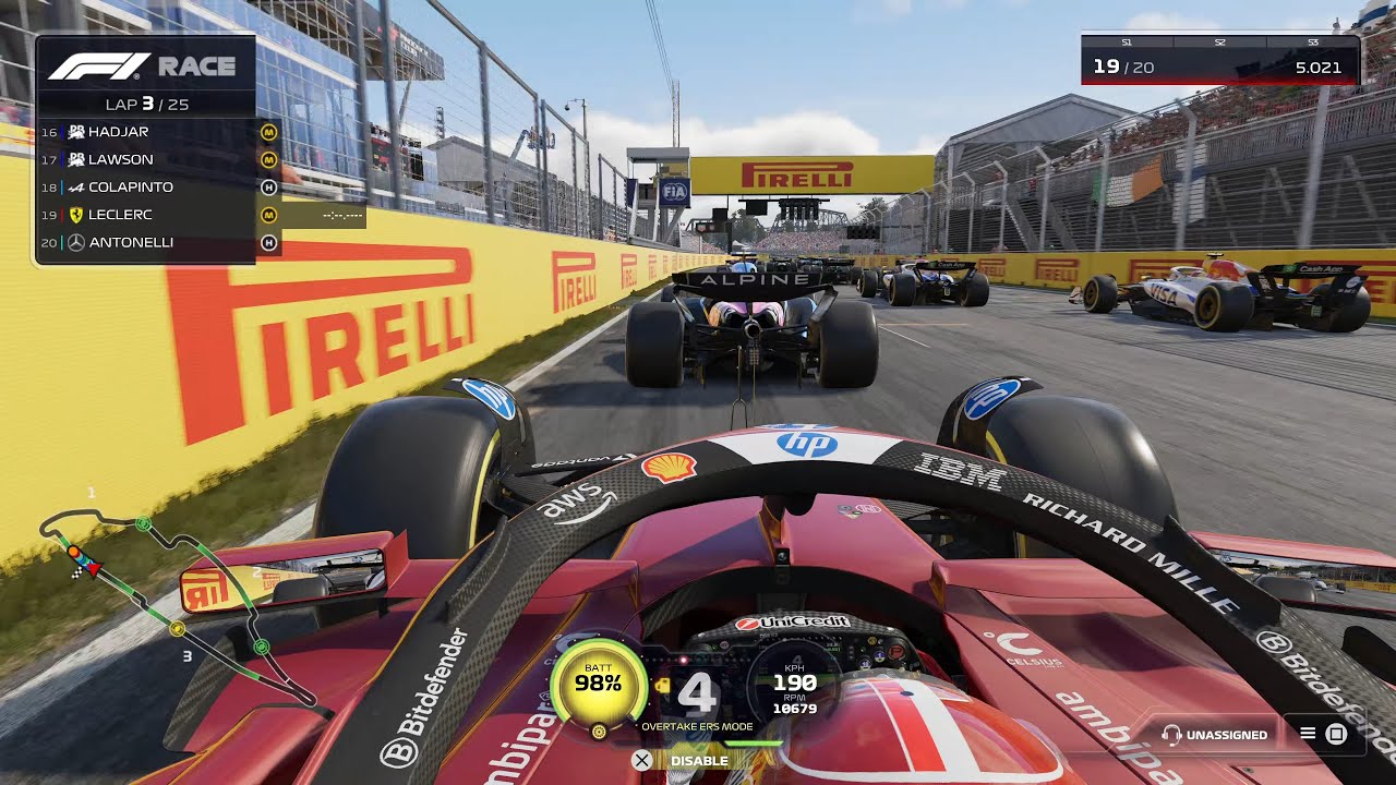 F1 25 | Montreal | Ferrari SF-25 | Leclerc