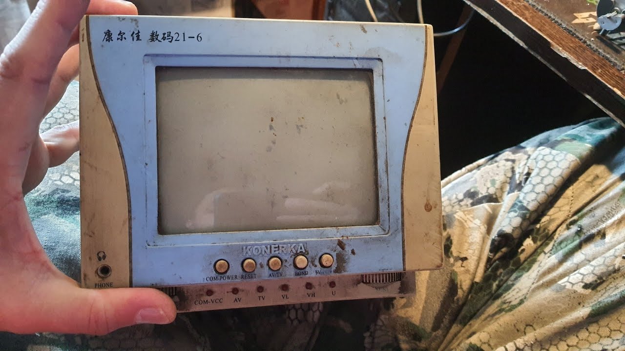 Черно белый телевизор Dendy\Не Dendy. Konerka 21-6